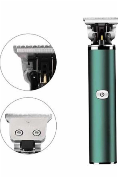 Tıraş Makinesi Profesyonel Paslanmaz Çelik T-bıçak Saç Sakal Ense Vücut