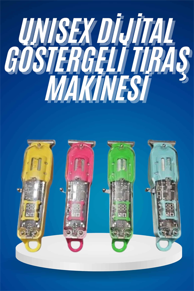 Tıraş Makinesi Unısex Güçlü Motor Kapasiteli Epilasyon Öncesi Kısaltma Makinesi