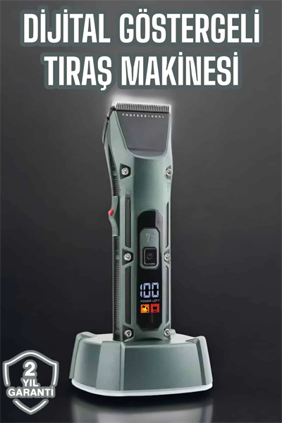 Tıraş Makinesi Uzun Pil Ömrü Şarjlı Günlük Tıraş Makinesi