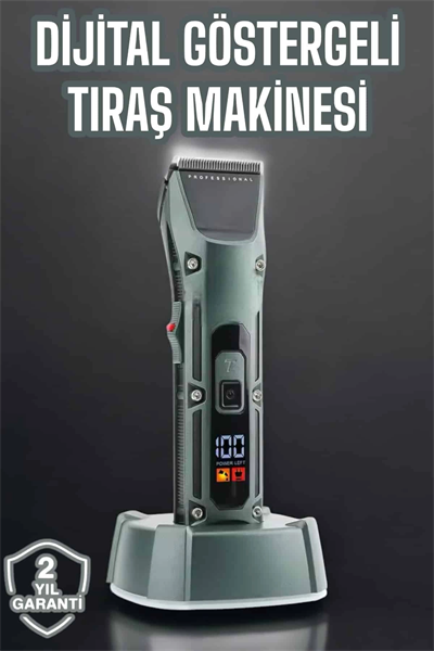 Tıraş Makinesi Uzun Pil Ömrü Şarjlı Günlük Tıraş Makinesi