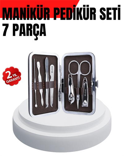 Tırnak ve Kaş Bakımına Özel Paslanmaz Çelik Set