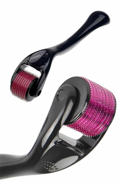 Titanyum Uçlu Derma Roller 540 İğneli 1 mm Gözenek Azaltıcı Akne İzlerine Uygun