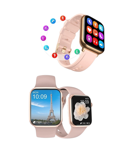 Titreşimli Bildirimli Akıllı Saat – Nabız, GPS, Spor Modları, Telefon Eşleştirme Özellikli