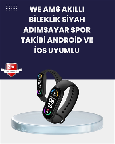 Titreşimli Bildirimli Akıllı Saat – Uyku Analizi ve Spor Modlarıyla