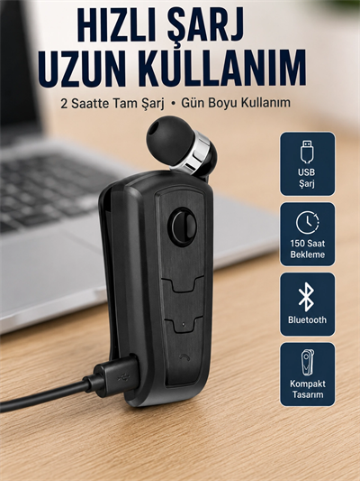 Titreşimli Bluetooth Kulaklık Fineblue F910 Uzun Pil Ömrü Yeni Nesil