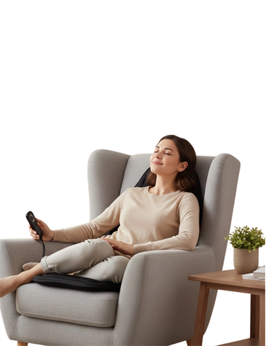 Titreşimli Masaj Minderi 5 Masaj Modu ve 3 Yoğunluk Seviyesi