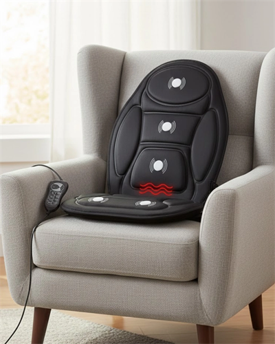 Titreşimli Masaj Minderi 5 Masaj Modu ve 3 Yoğunluk Seviyesi