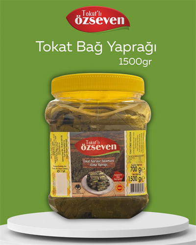 Tokatlı Özseven Bağ Yaprağı 1,5kg