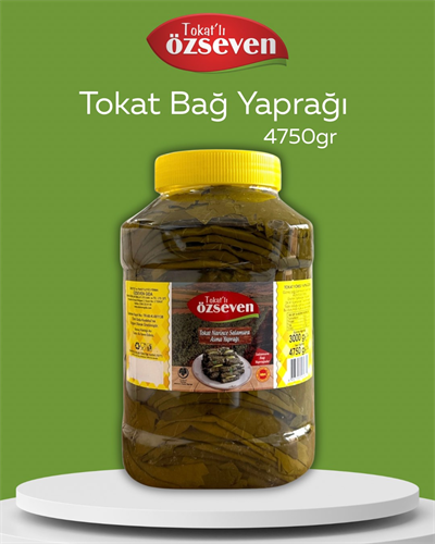 Tokatlı Özseven Bağ Yaprağı 4750gr
