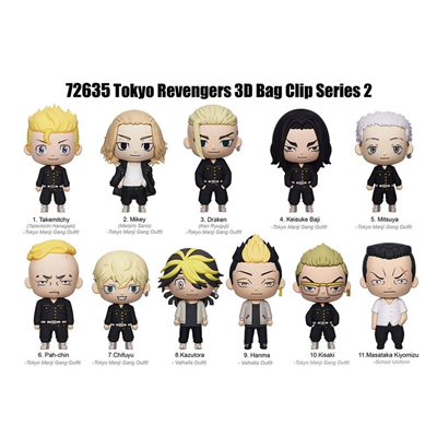 Tokyo Revengers Klipsli Figür Seri 2