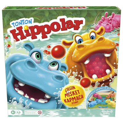 Tonton Hippolar Çılgın Misket Kapmaca Kutu Oyunu