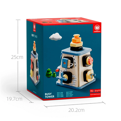 Top Bright Ahşap Aktivite Kulesi