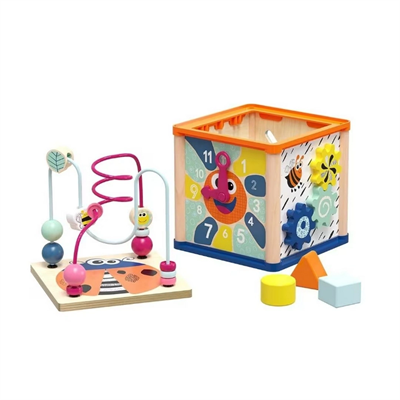 Top Bright Ahşap Oyun Aktivite Küpü