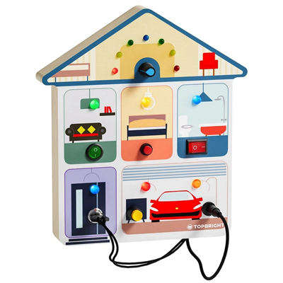Top Bright Ahşap Oyuncaklar Alarm Evi S00006022