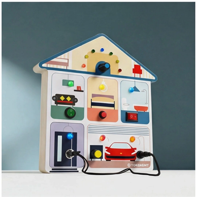 Top Bright Ahşap Oyuncaklar Alarm Evi S00006022