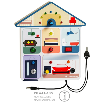 Top Bright Ahşap Oyuncaklar Alarm Evi S00006022