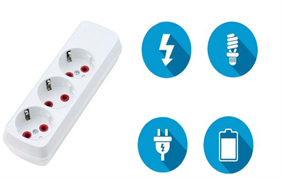 Topraklı 3lü Priz 10 Metre