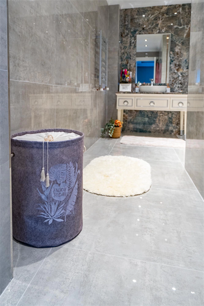 Torbalı ve Kulplu Püskül Detaylı Düzenleyici Çok Amaçlı Organizer Keçe Sepet -03631