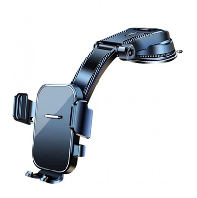 Torpido Üstü Vakumlu Araç Telefon Tutucu Ayarlanabilir Uzun Kollu