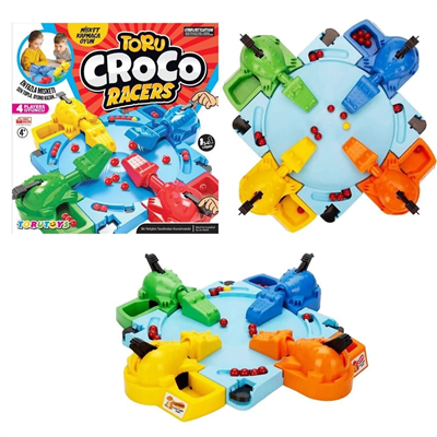 Toru Croco Misket Kapmaca Eğlenceli Aile Kutu Oyunu