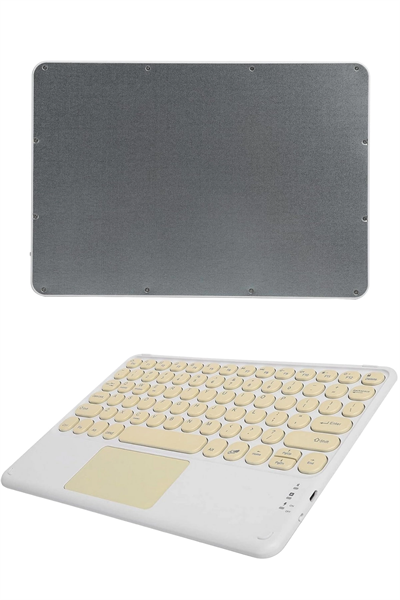 Touchpad Uyumlu Bluetooth Klavye Slim Kablosuz Wifi Q Klavye