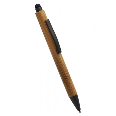 Touchpen Tükenmez Kalem - Dokunmatik Ekran Uyumlu - Bambu