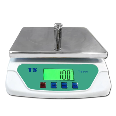 TS-500 Dijital Terazi - LCD Ekran, Dara Alma, Sayım Fonksiyonlu, Yüksek Hassasiyetli Tartım Cihazı