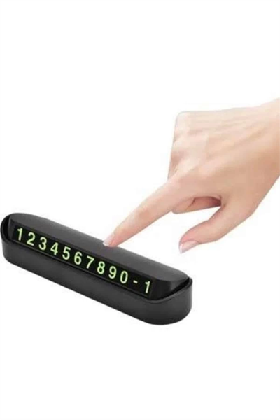 Tüm Araçlara Uyumlu Araç Içi Park Numaratör Oto Araç Numaratör