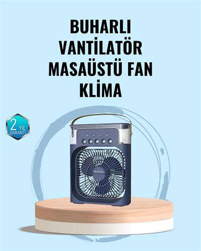Tüm Gün Kullanıma Uygun Enerji Tasarruflu Fan