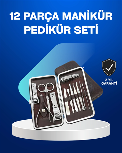 Tüm İhtiyaçlara Uygun Taşınabilir Manikür & Pedikür Seti