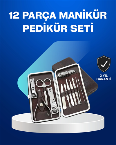 Tüm İhtiyaçlara Uygun Taşınabilir Manikür & Pedikür Seti