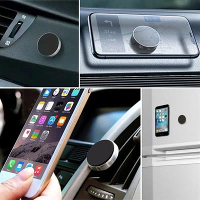Tüm Modellerle Uyumlu Manyetik Araç İçi Telefon Tutucu Çok Amaçlı Güçlü Mıknatıs Tutucu (3936)