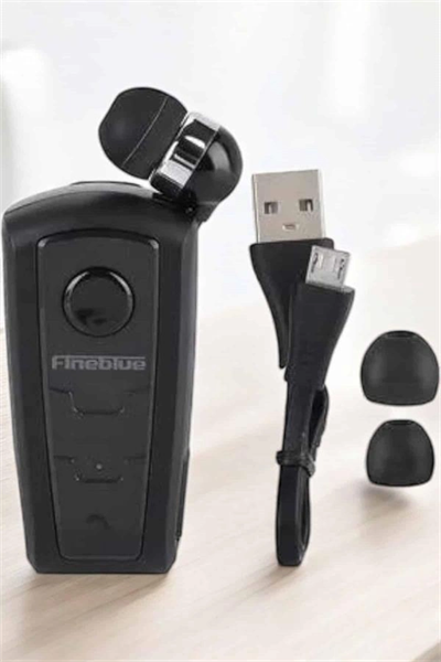 Tüm Telefonlara Uyumlu Mikrofonlu Titreşimli Makaralı Bluetooth Kulakiçi Kulaklık