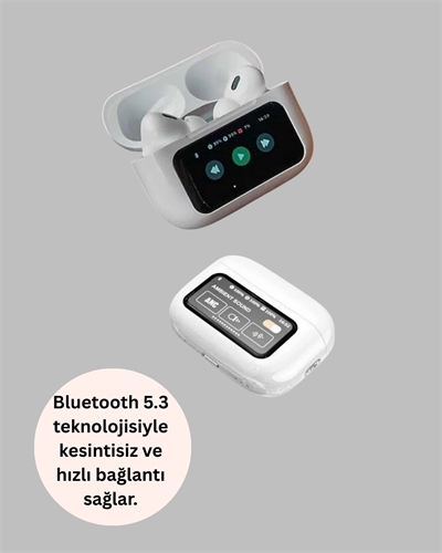 Tüm Telefonlarla Uyumlu ANC Özellikli Dokunmatik Bluetooth Kulaklık Yeni Nesil