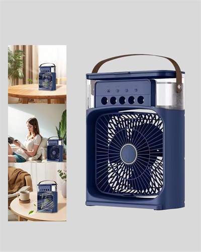 Turbo Fan Teknolojili Sessiz ve Güçlü Soğutma Masası Vantilatör