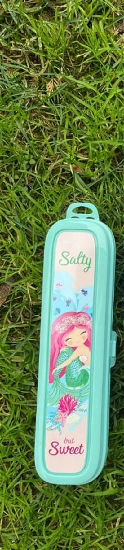 Turkuaz Multi Renkli Kapaklı Kalemlik Kutusu -çanta İçi Saklama - Diş Fırçası - Makyaj Fırçası Kutu