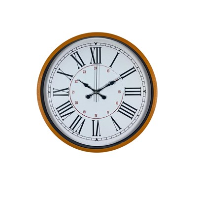 Turuncu 36 Cm Standart Duvar Saati