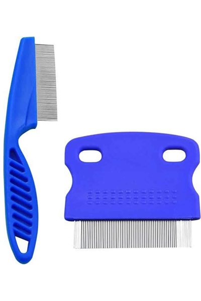 Tüy Fırçası Bit Tarağı Seti Evcil Hayvan Tüy Toplayıcı Bit Pire Önleyici Tarak