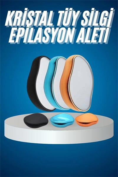 Tüy Silgi Kristal Epilasyon Acısız Ağrısız ve Pratik Epilasyon Aleti