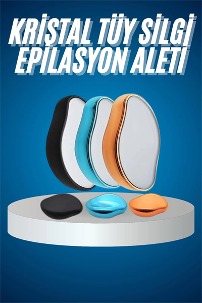 Tüy Silgi Kristal Epilasyon Acısız Ağrısız ve Pratik Epilasyon Aleti