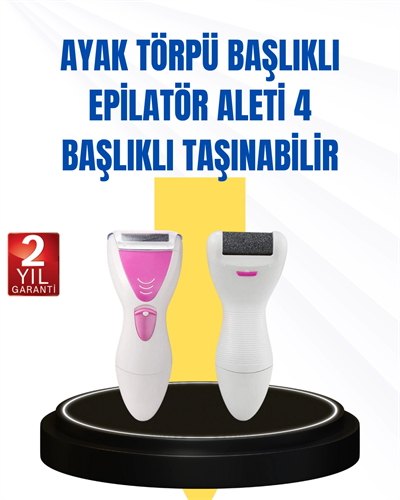 Tüy Temizleme ve Cilt Bakım Cihazı