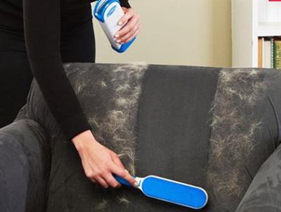 Tüy Toz Temizleyici Fırça Seti 2li Mavi KUTULU (3936)