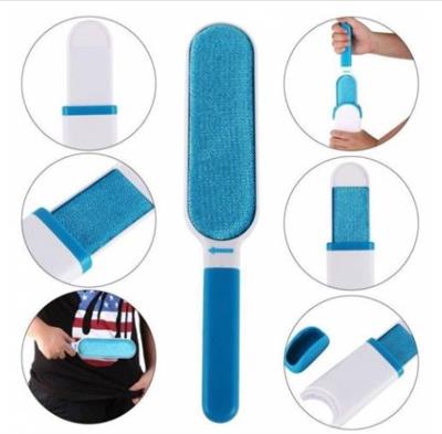 Tüy Toz Temizleyici Fırça Seti 2li Mavi KUTULU (3936)