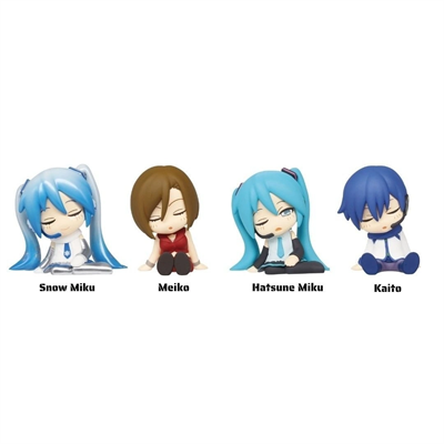 Twinchees Hatsune Miku Figürleri Uyuyan Minikler Seri 2