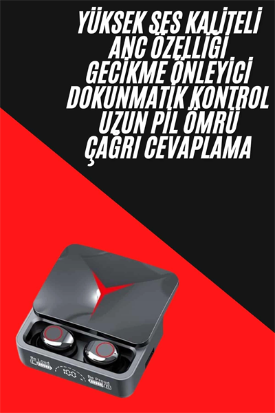Tws Powerbank Kutulu Dijital Göstergeli Bluetooth Kulaklık Kablosuz Kulakiçi Kulaklık Yeni Nesil