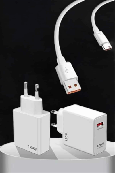 Type-C 120W Şarj Aleti Hızlı Şarj Turbo