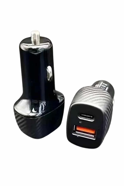Type-C Girişli Araba Çakmaklık Şarj Cihazı 38W Oto Çakmaklık