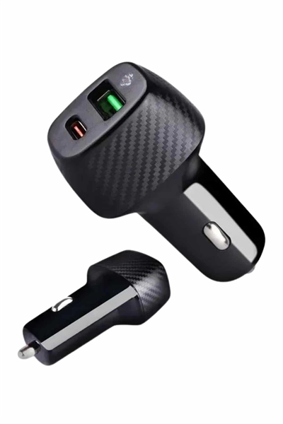 Type-C Girişli Araba Çakmaklık Şarj Cihazı 38W Oto Çakmaklık