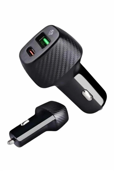 Type-C Girişli Araba Çakmaklık Şarj Cihazı 38W Oto Çakmaklık