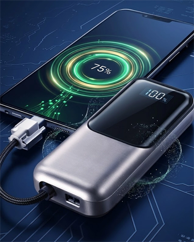 Type C ve Lightning Destekli Yüksek Kapasiteli Powerbank 13000 mAh